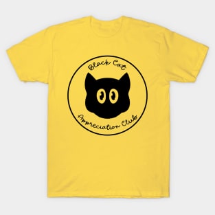 Black Cat Appreciation Club T-Shirt
